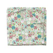 Woodland Bunny Nursery cheater quilt 