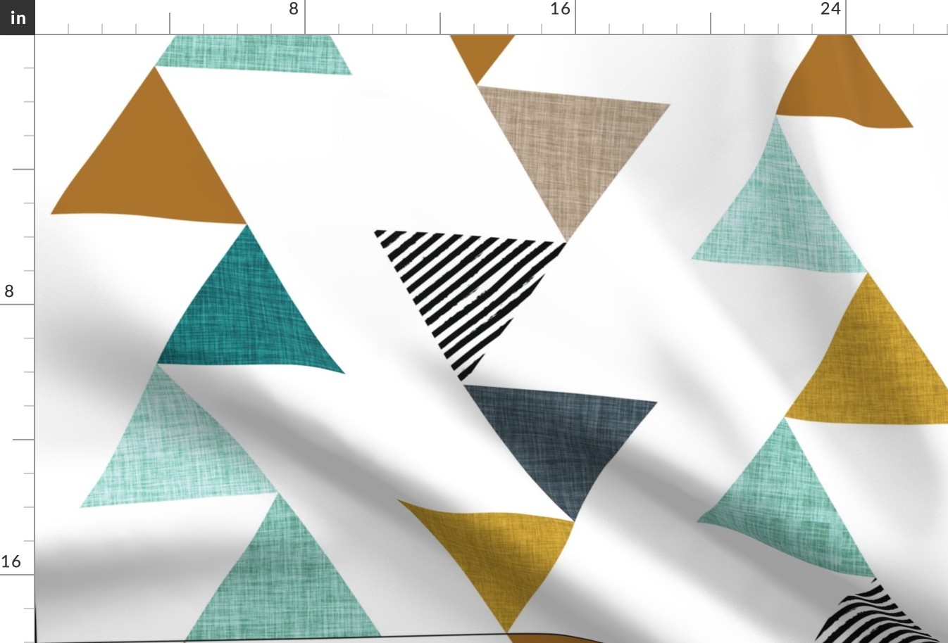 1 blanket + 2 loveys: triangle ladder wholecloth // black stripes + maritime linens