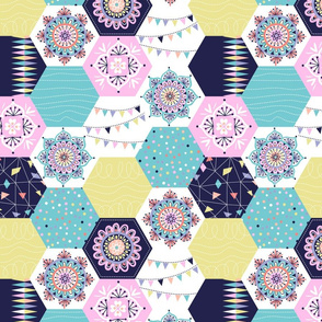 hexagon pattern