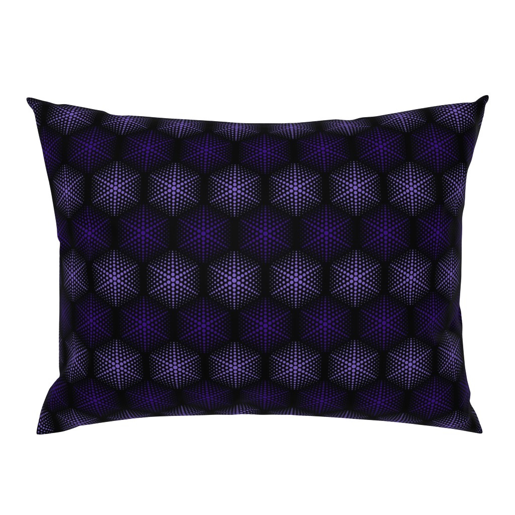 Purple Hexa Dots