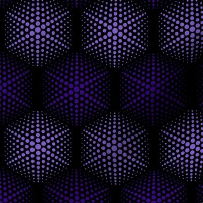 Purple Hexa Dots