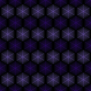 Purple Hexa Dots