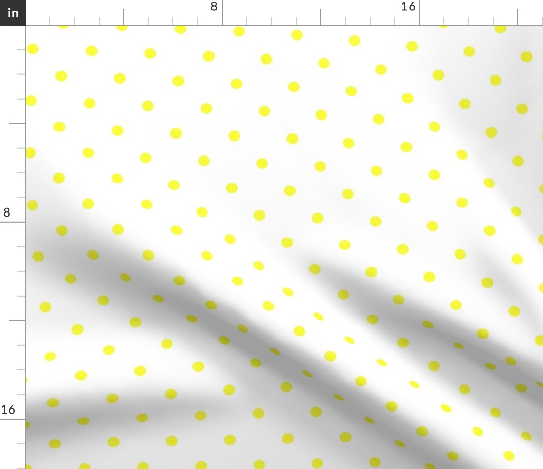 Polka Dotties // Yellow