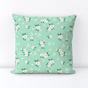 sweet florals // simple spring flowers monarch florals collection by andrea lauren - mint