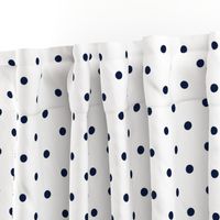 Polka Dotties // Navy