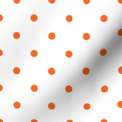 Polka Dotties //  Orange