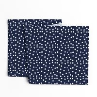 Painted Polka Dot // Navy