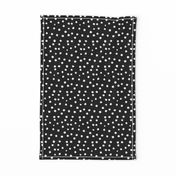 Painted Polka Dot // Black