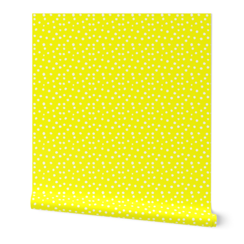 Painted Polka Dot // Yellow 