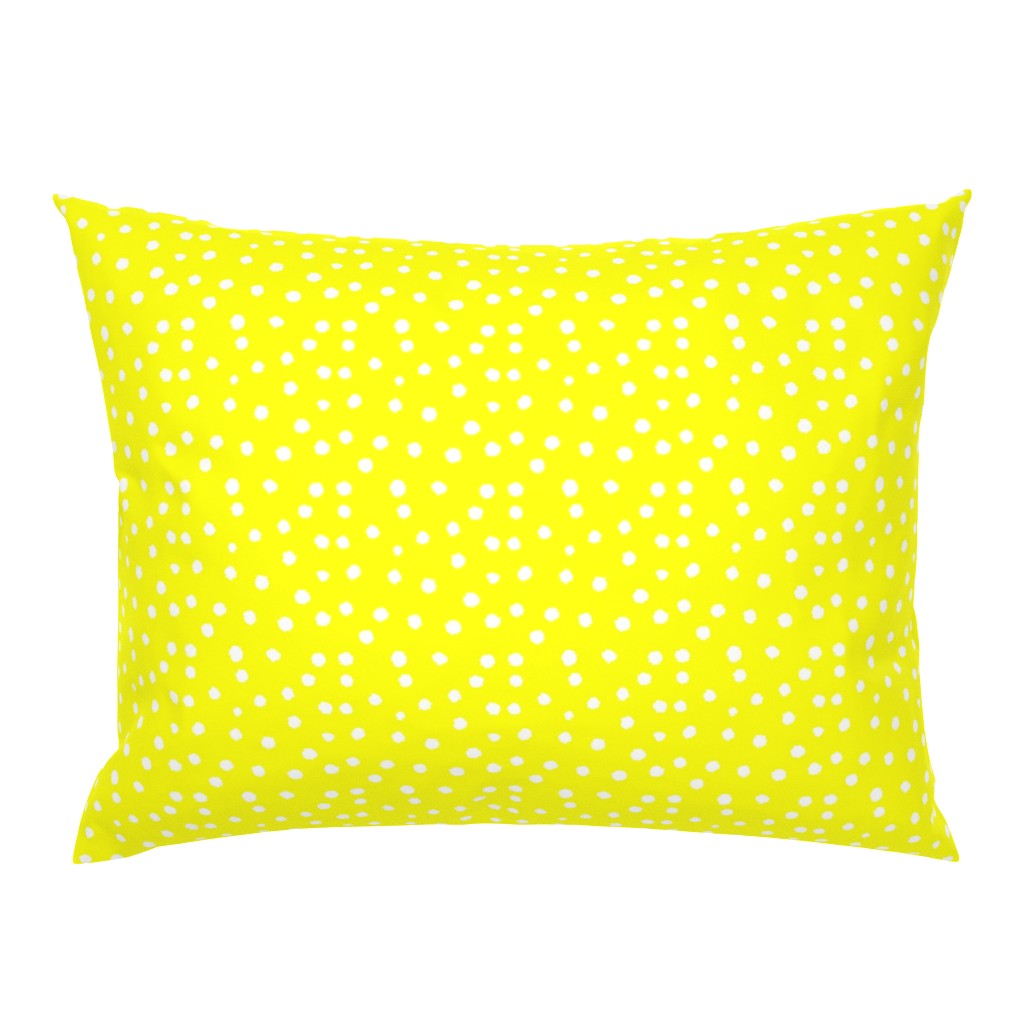 Painted Polka Dot // Yellow 