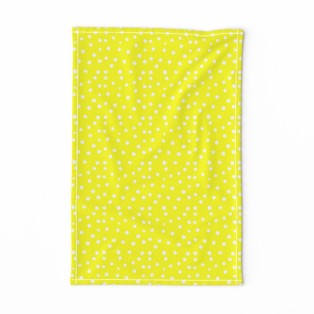 Painted Polka Dot // Yellow 