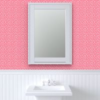 Painted Polka Dot // Coral Pink