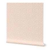 Painted Polka Dot // Peachy Tan Neutral 