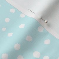 Painted Polka Dot //Light Icy Blue
