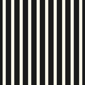 Stripes - Black, Ivory