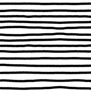 Sketchy Stripes // Black