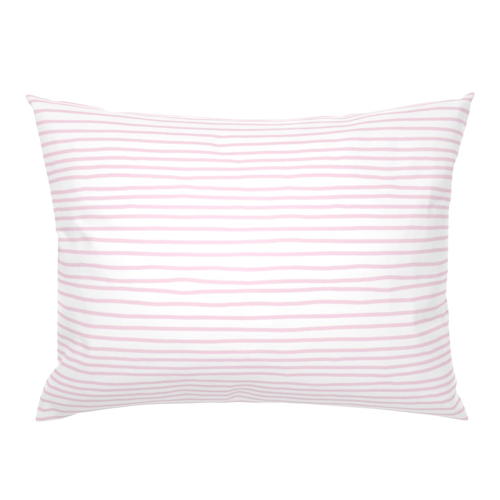 Sketchy Stripes // Baby Pink