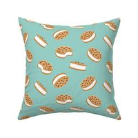 cookie sandwich ice-cream - novelty fabric