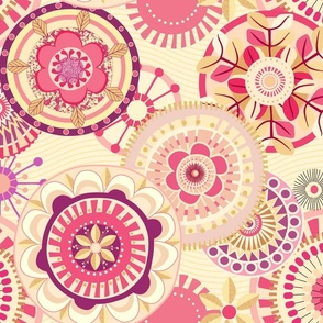 Folk Mandalas_vintage_pink_