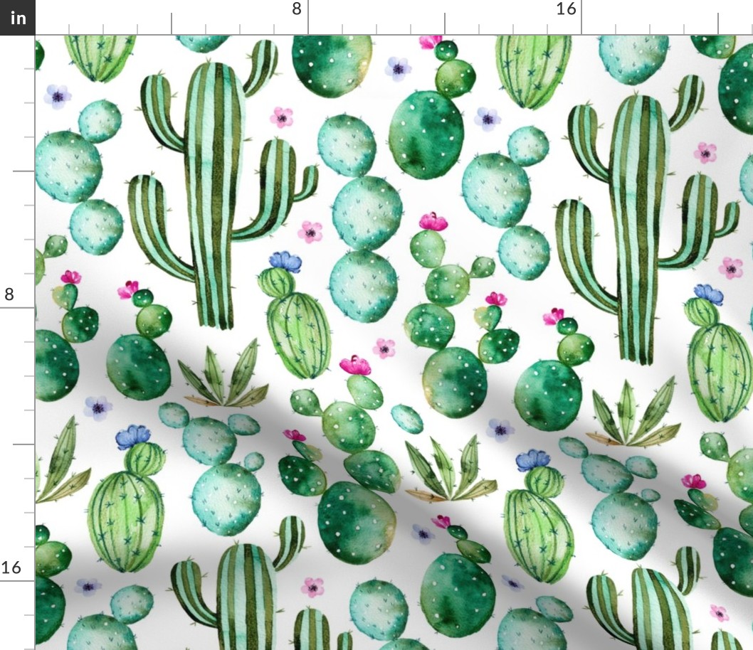 Watercolour Cactus