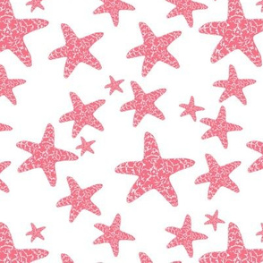 Starfish in coral large print