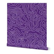 Topographic Map Purple and White Stripes Wave Elevation Topographic Topo Map Pattern -01-01-01-01