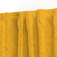 Yellow Gold and White Stripes Wave Elevation Topographic Topo Map Pattern -01-01-01-01-01-01