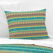 Aztec Tribal Native American Mexican Mayan Boho Pattern