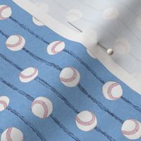 Baseball Blue Pin Stripes