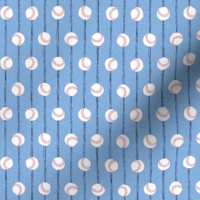 Baseball Blue Pin Stripes