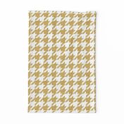 The Houndstooth Check ~ Neutral Honey Gilt Patina 