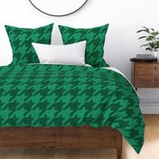 The Houndstooth Check ~ Green Marble 