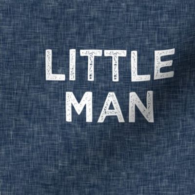 9" Little Man Quilt Block with cut lines