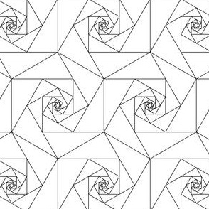 06284719 : hexagonal geo roses