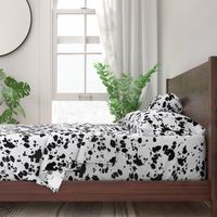 Cowhide Black and White