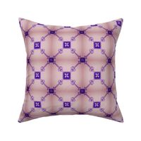 Spoonflower Trellis in Purple - Lavender