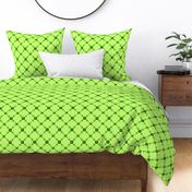 Spoonflower Trellis in Lime Green