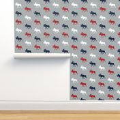 multi moose (grey) - the woodgrove collection