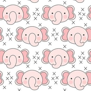 pink elephant faces