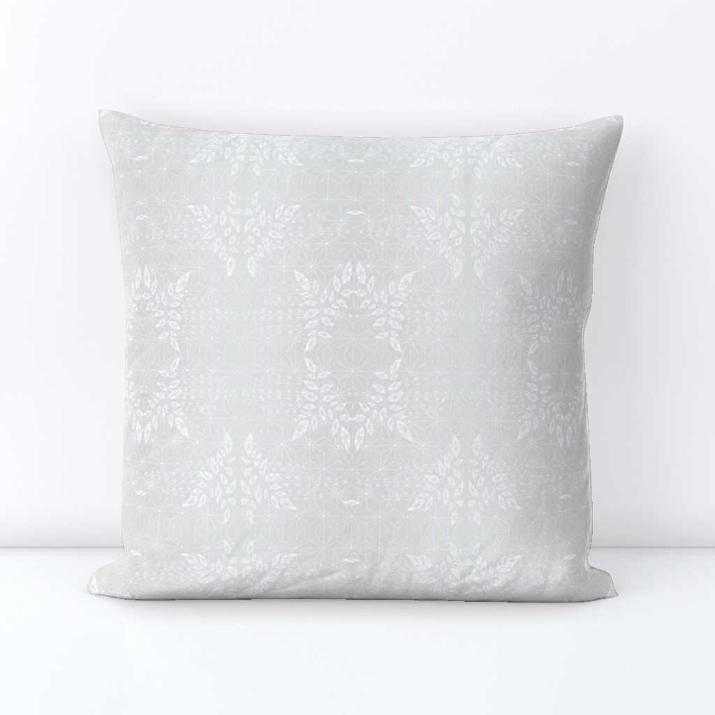 Pale Gray Damask