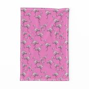Brighter Pink Flamingos - Smaller Print
