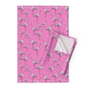 Brighter Pink Flamingos - Smaller Print