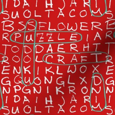 Red Word Search