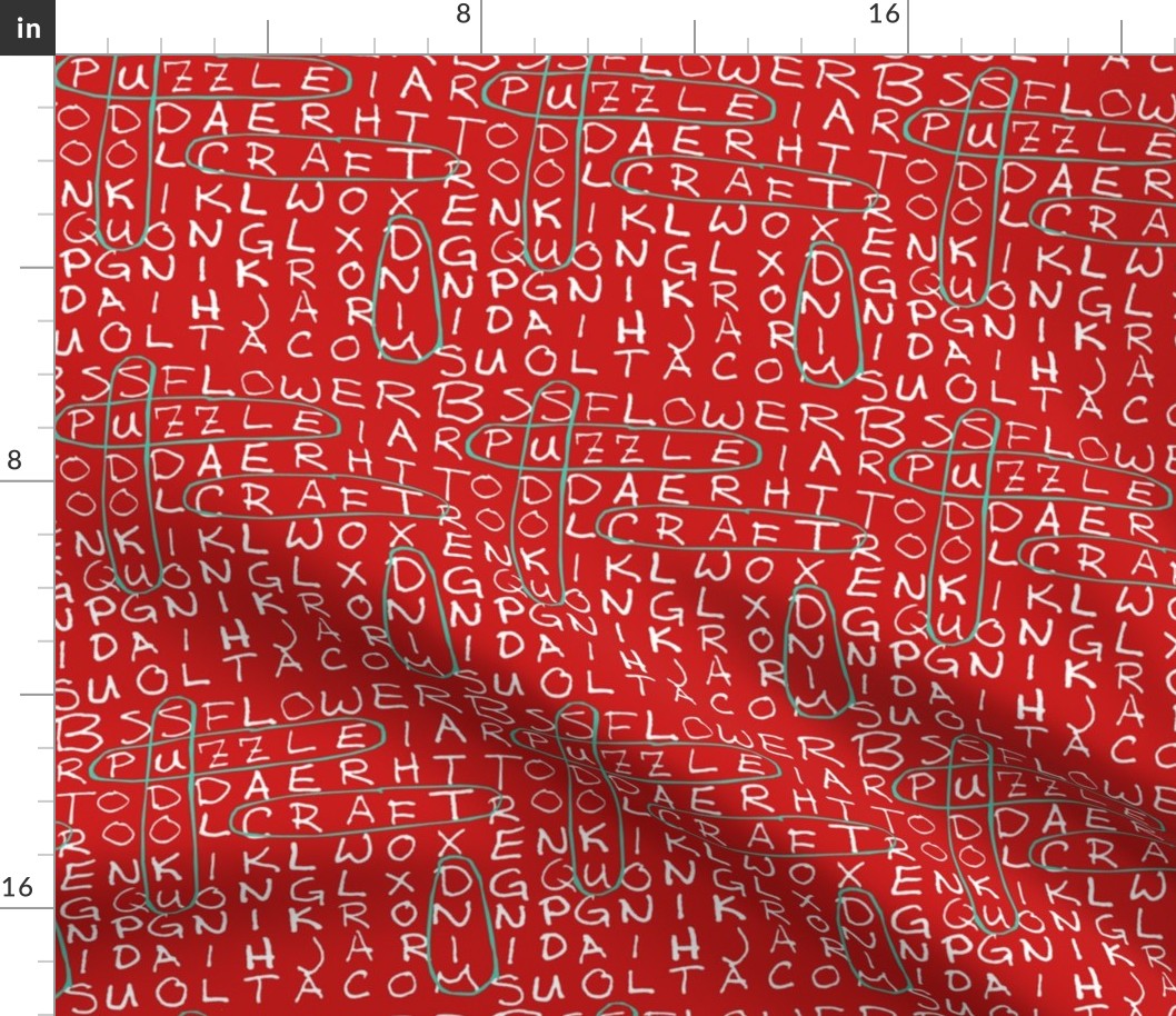 Red Word Search
