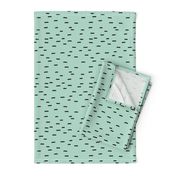  I see stripes abstract Scandinavian style lines and strokes warm mint green