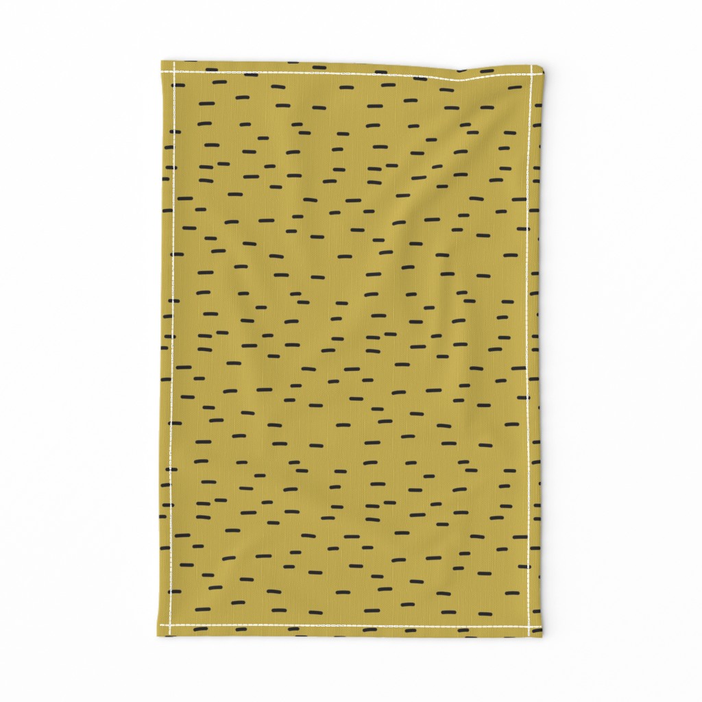 I see stripes abstract Scandinavian style lines and strokes warm mustard yellow 