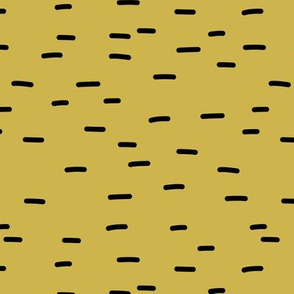 I see stripes abstract Scandinavian style lines and strokes warm mustard yellow 