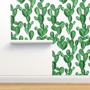 emerald paddle cactus // oversized