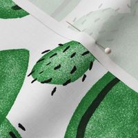 emerald paddle cactus // rotated