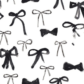 Mixed Bows - Black and White